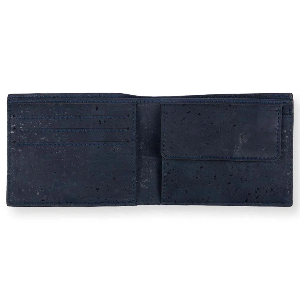 100% VEGAN – CLOVE SLIM COIN WALLET – BLUE