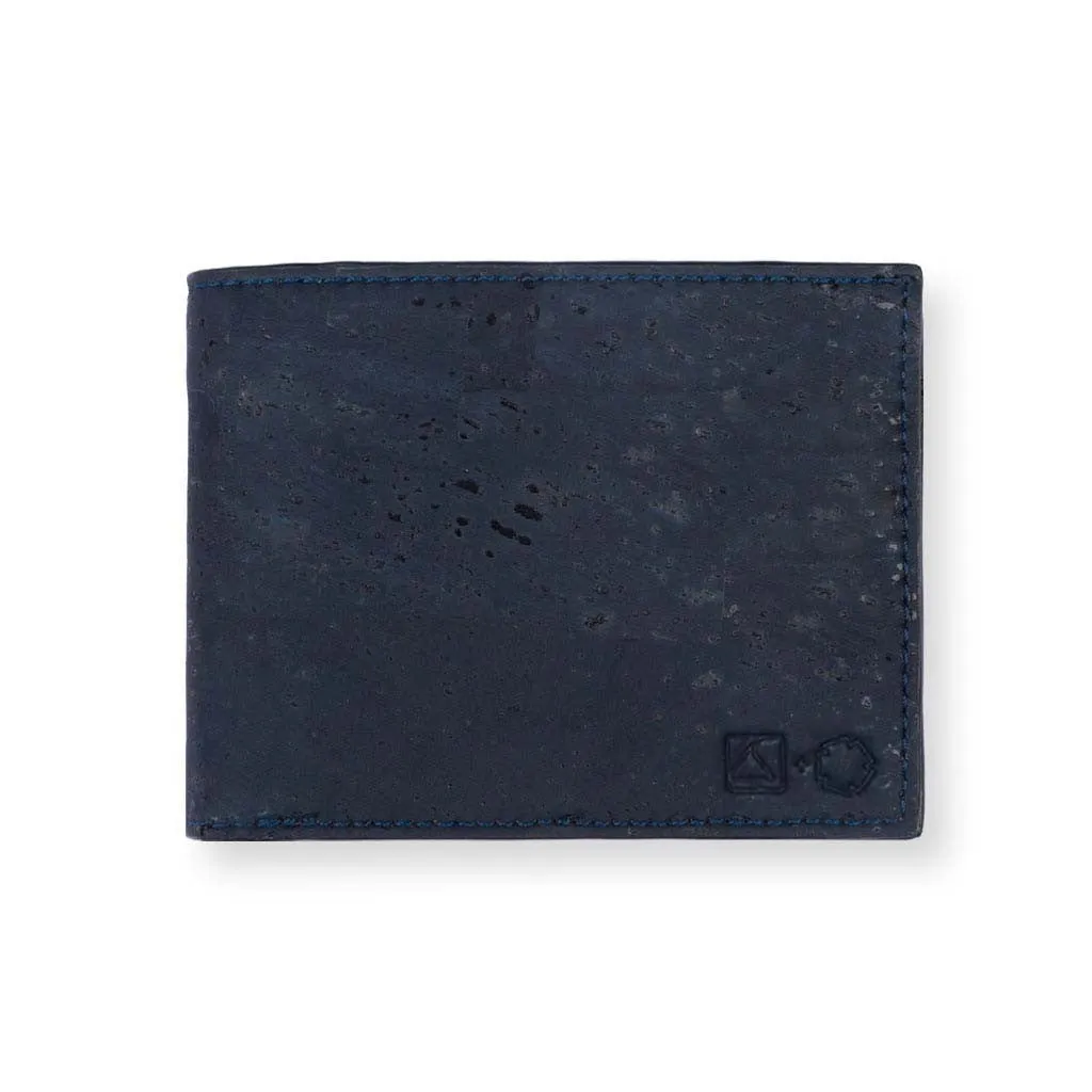 100% VEGAN – CLOVE SLIM COIN WALLET – BLUE