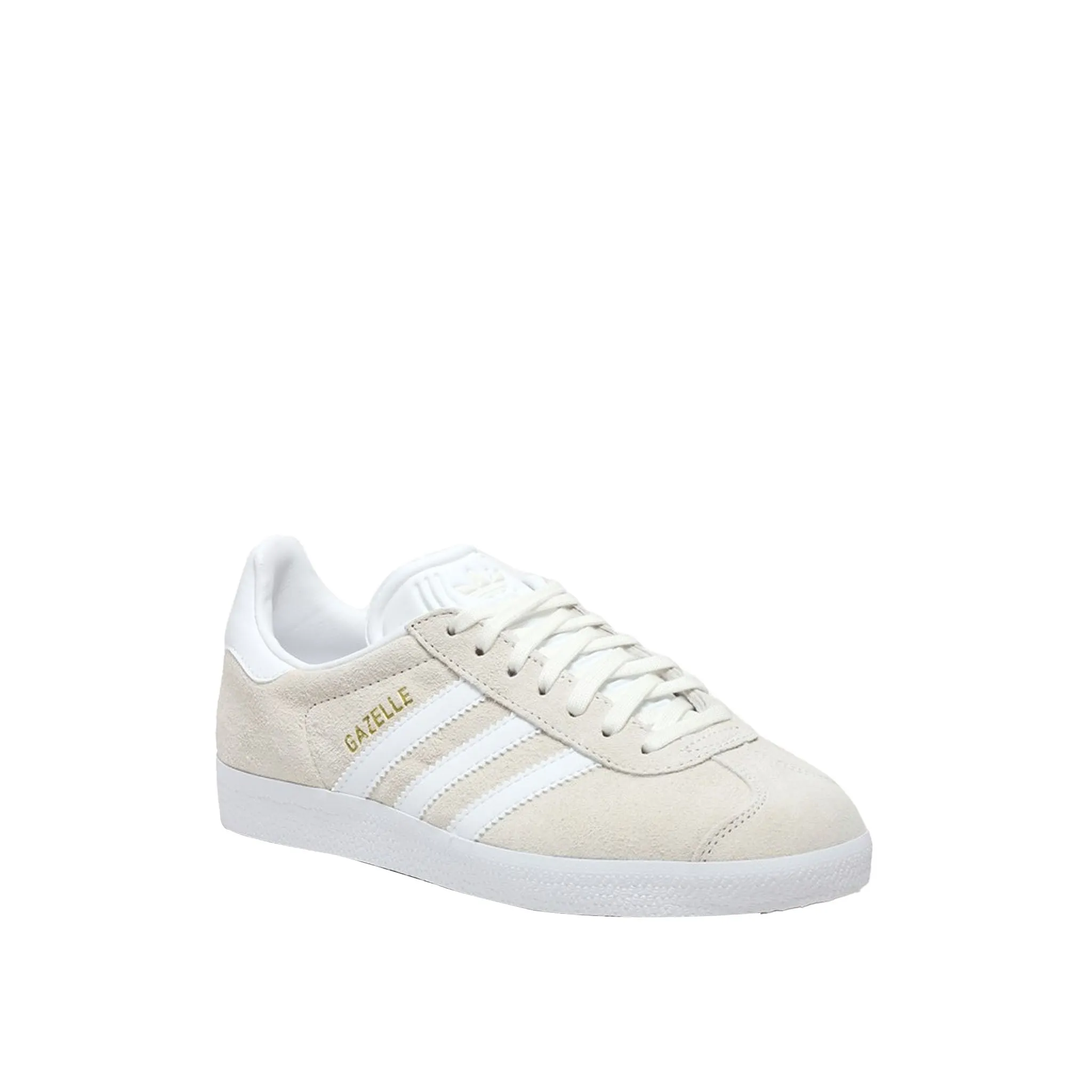 Adidas Gazelle Lace-Up Beige Suede Leather Mens Trainers BB5475