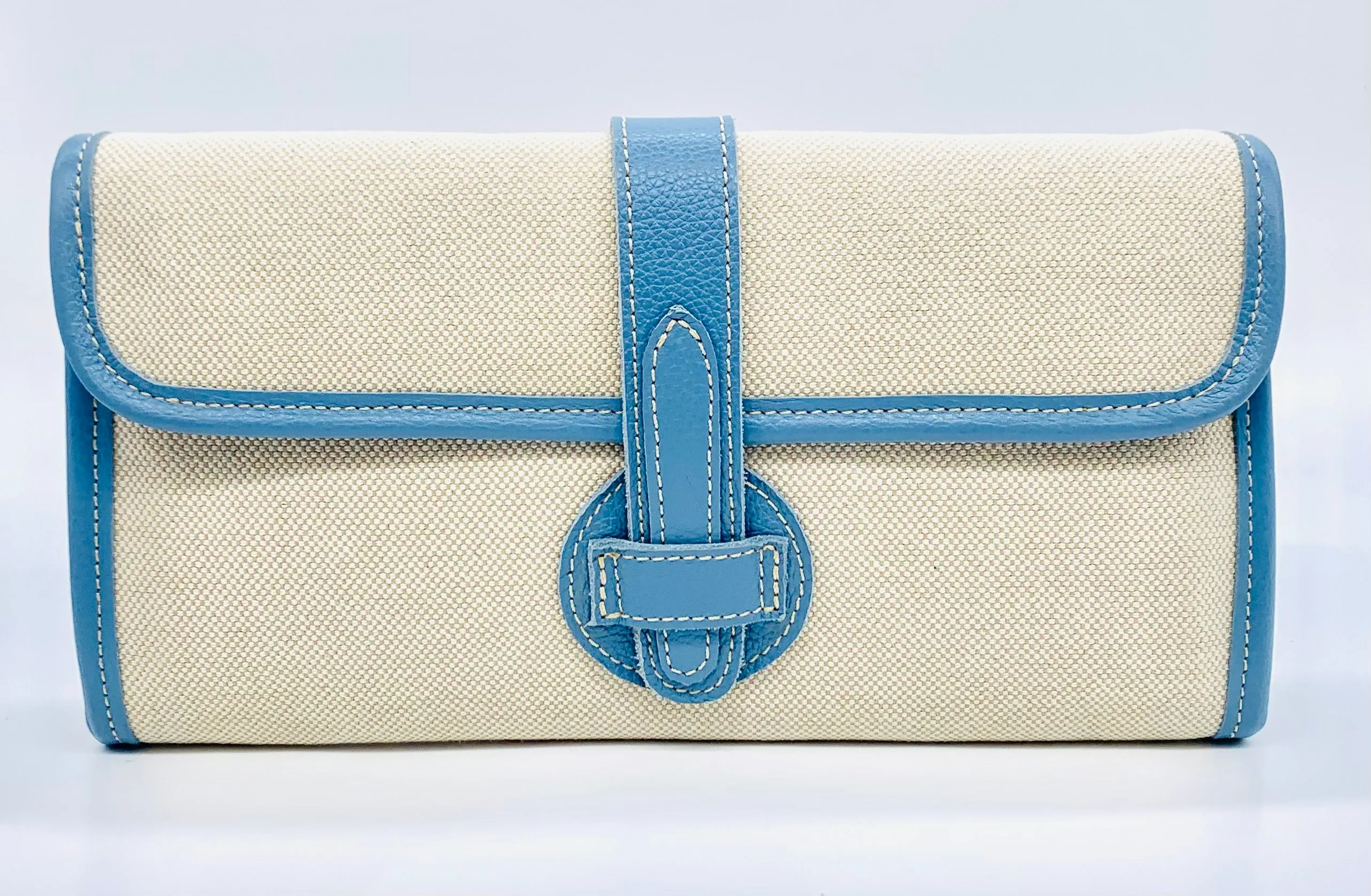 Adrian Linen Clutch - Three Colors