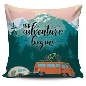 Adventure Pillow Cover