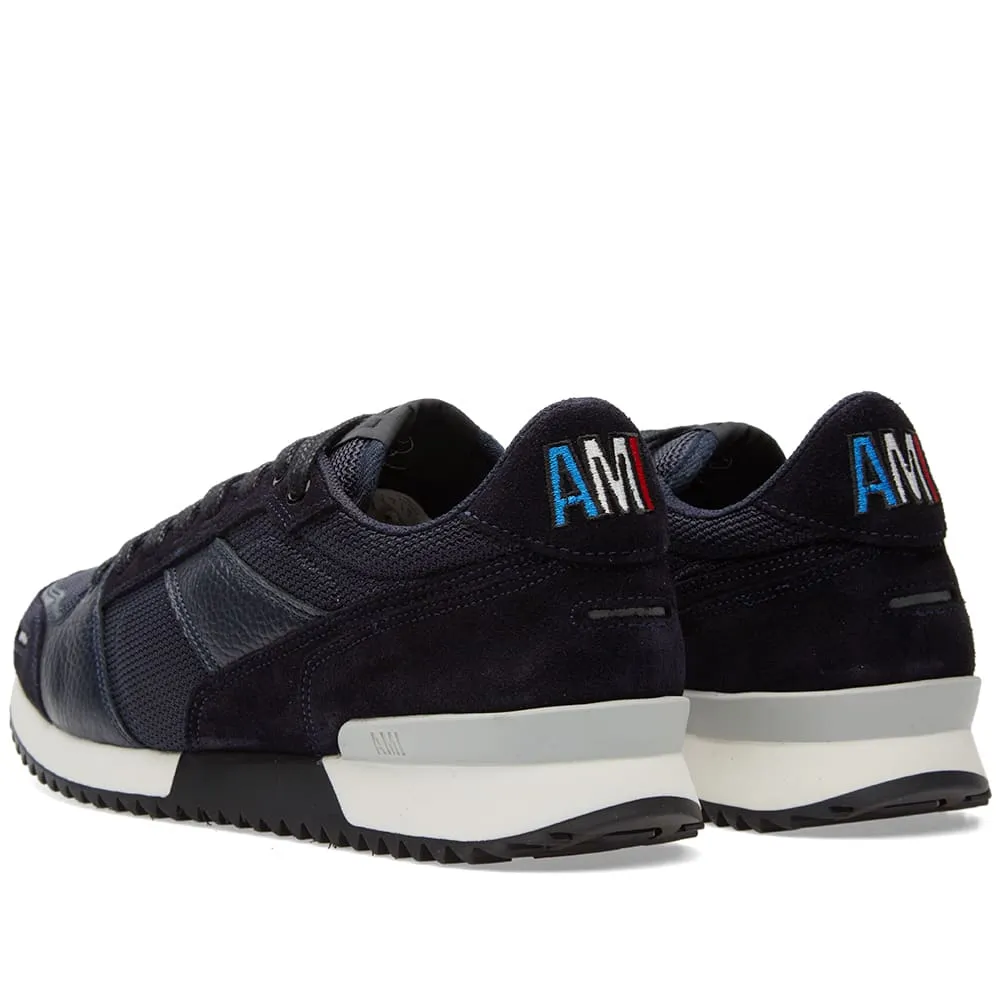 AMI Running SneakerNavy & Navy