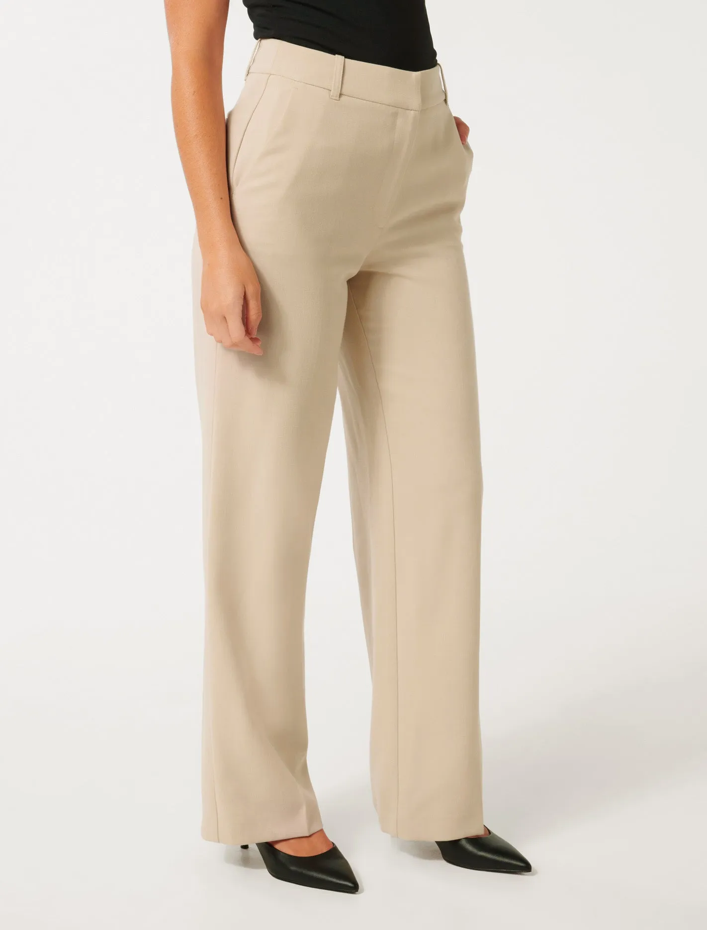 Ava Petite Straight Leg Pants