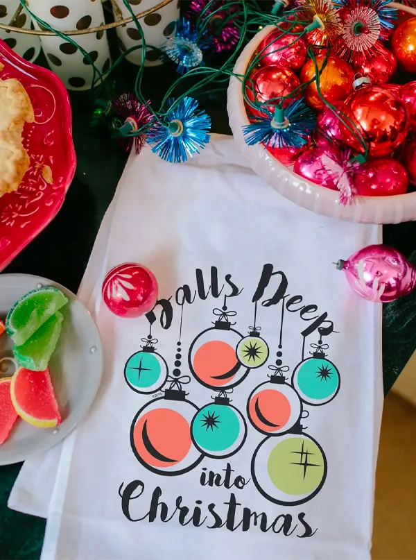 Balls Deep Kitchen Towel