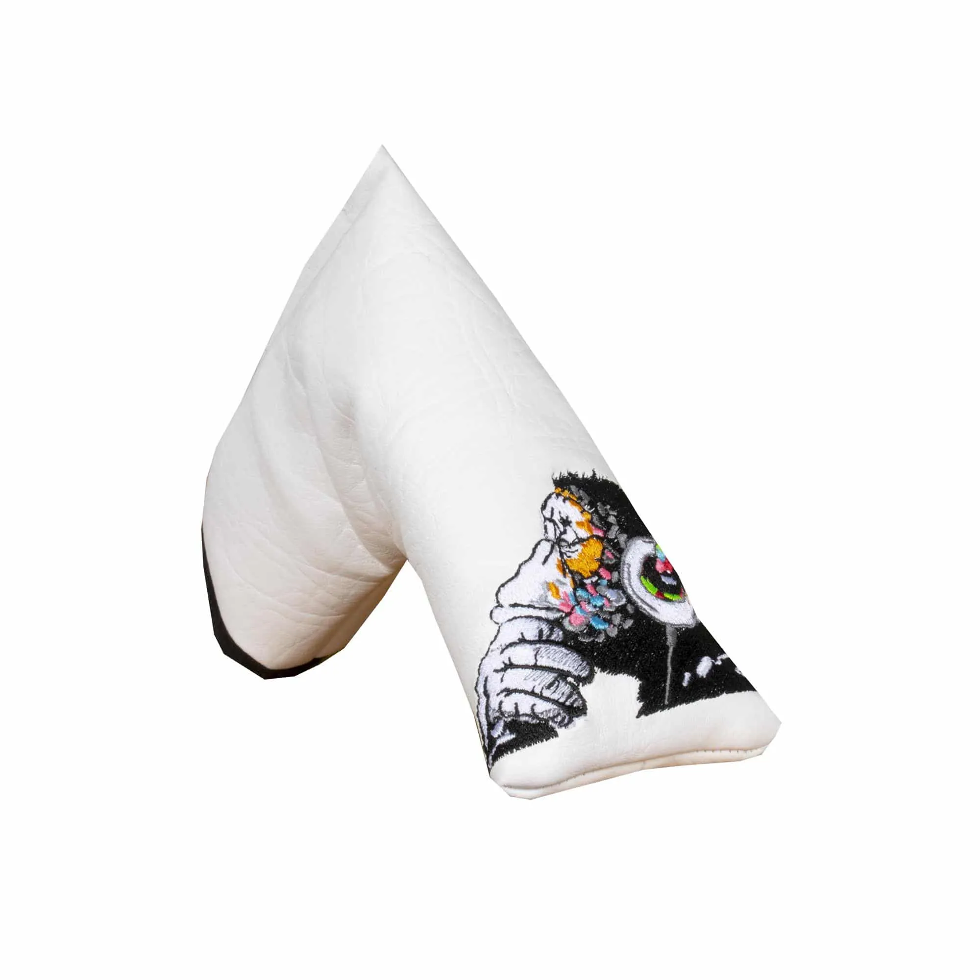 Banksy DJ Monkey Blade Putter Headcover White