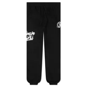 BB Script Sweatpant - Black