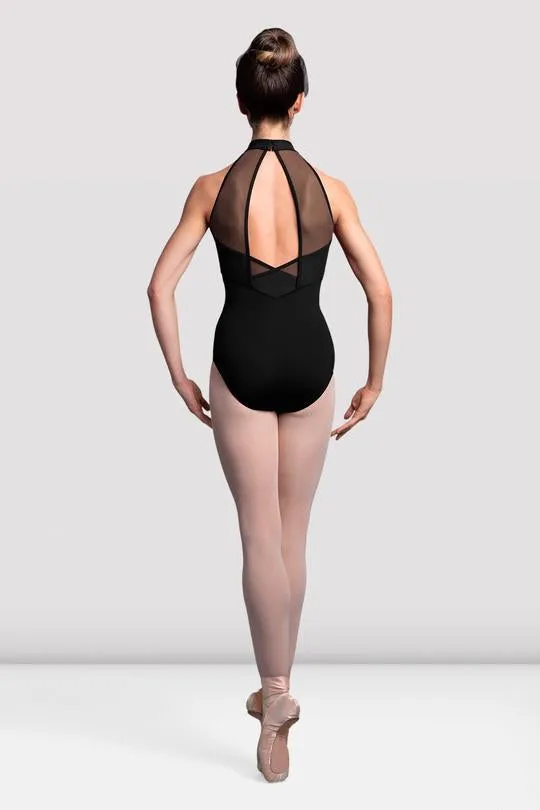 Bloch Ladies Sidonie Mesh Back Halter Neck Leotard - L3135