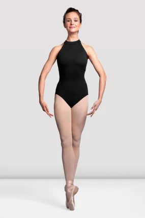 Bloch Ladies Sidonie Mesh Back Halter Neck Leotard - L3135