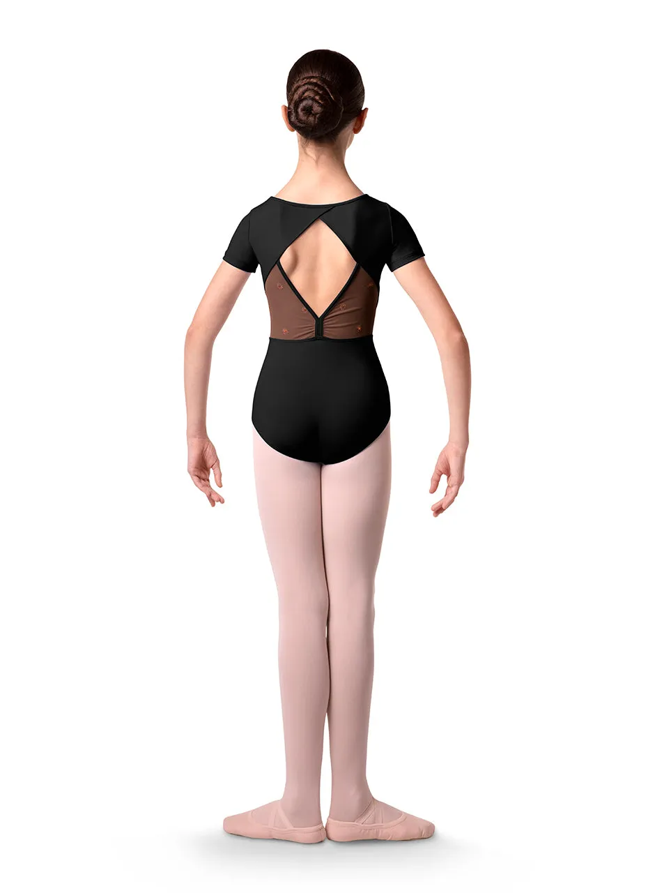 Bloch Open Back Cap Sleeve Leotard - CL3142