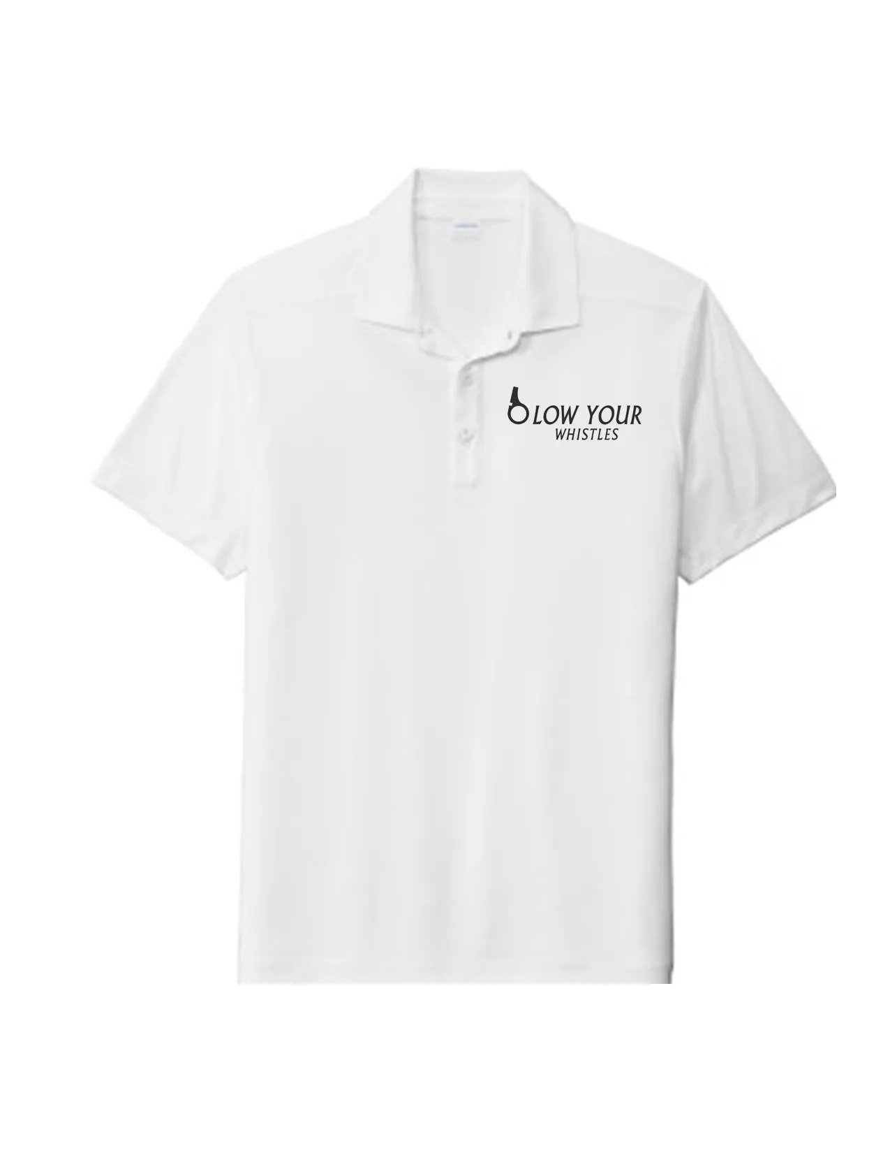 Blow Your Whistles Sport-Tek ® Posi-UV® Pro Polo White or Black
