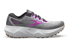 Brooks Caldera 6 (B Width) - Oyster/Blackened Pearl/Purple (Womens)