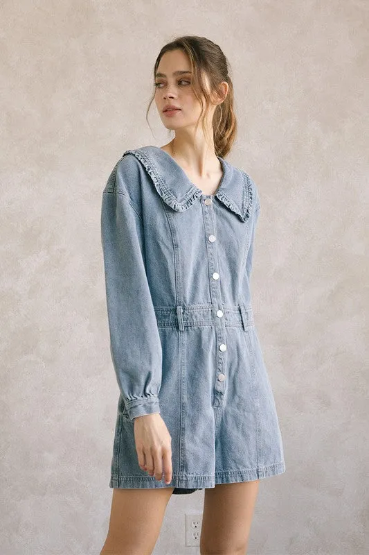 Brooks Denim Romper