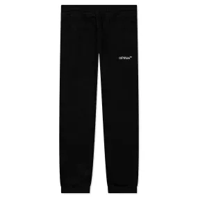 Caravaggio Paint Slim Sweatpant - Black/White