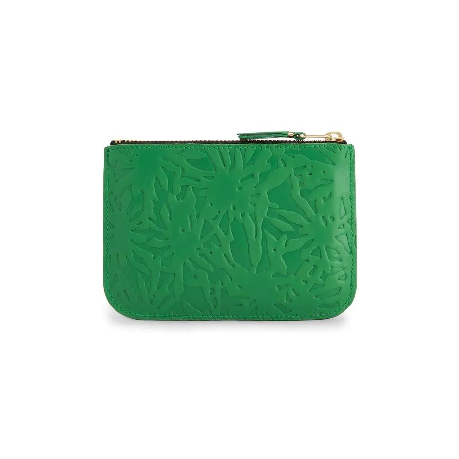 CDG Embossed Forest Wallet (Green SA8100EF)