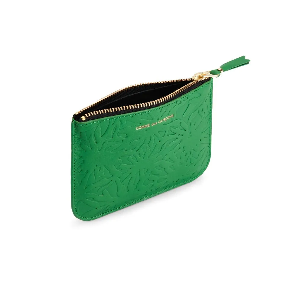 CDG Embossed Forest Wallet (Green SA8100EF)