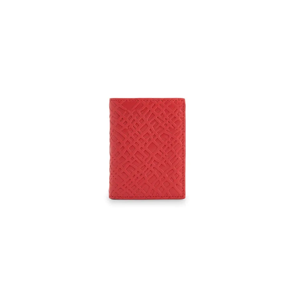 CDG Embossed Roots Wallet (Red SA0641ER)