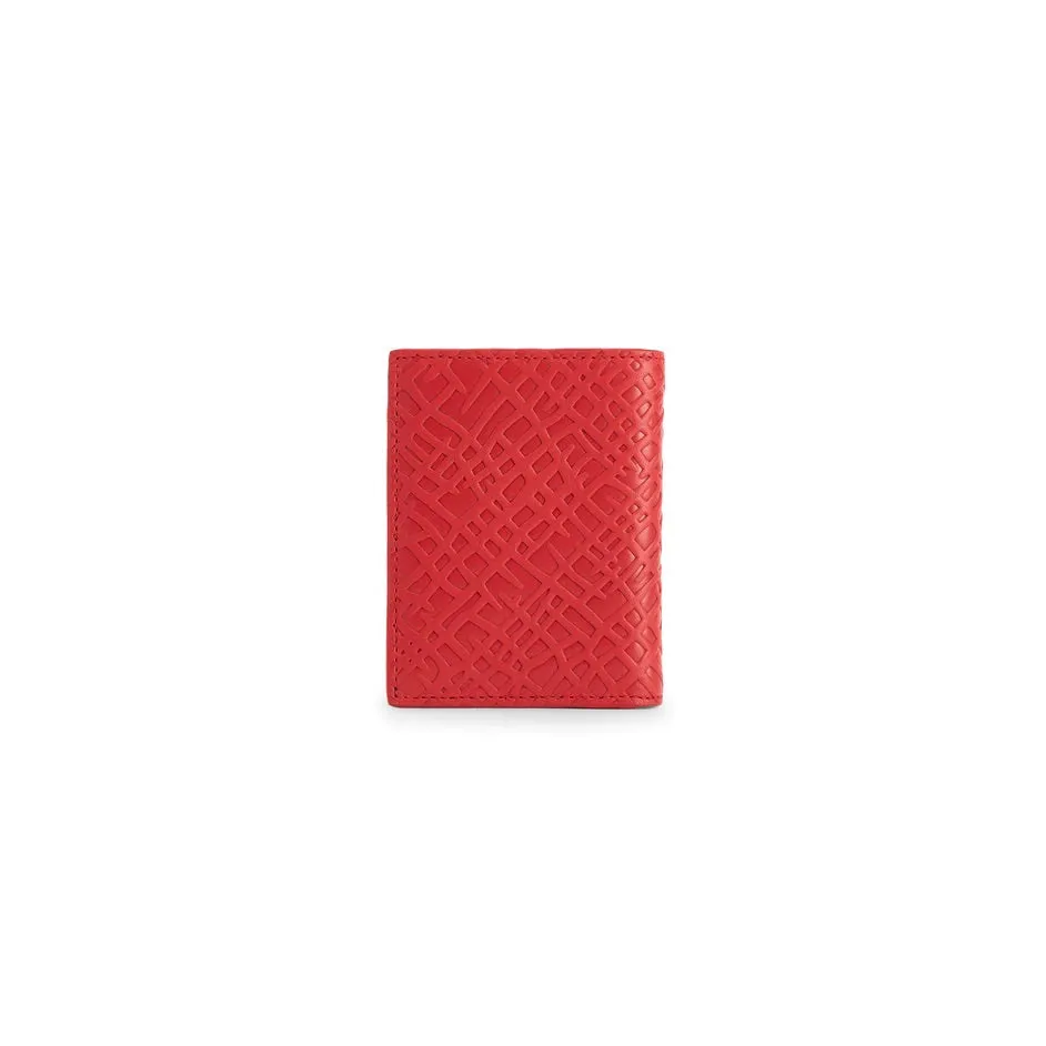 CDG Embossed Roots Wallet (Red SA0641ER)