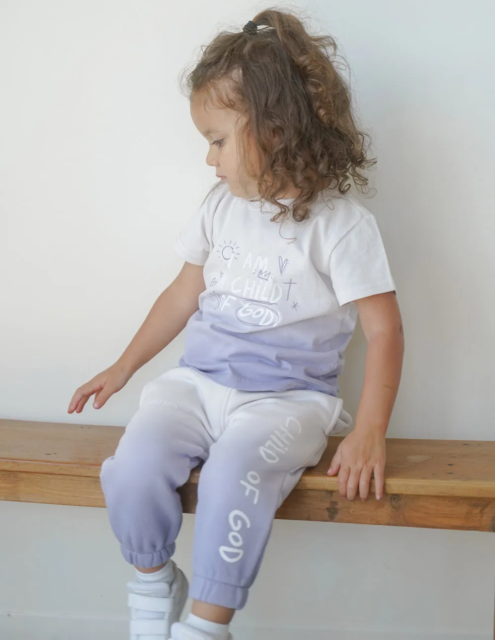 Child of God Purple Kids Sweatpant