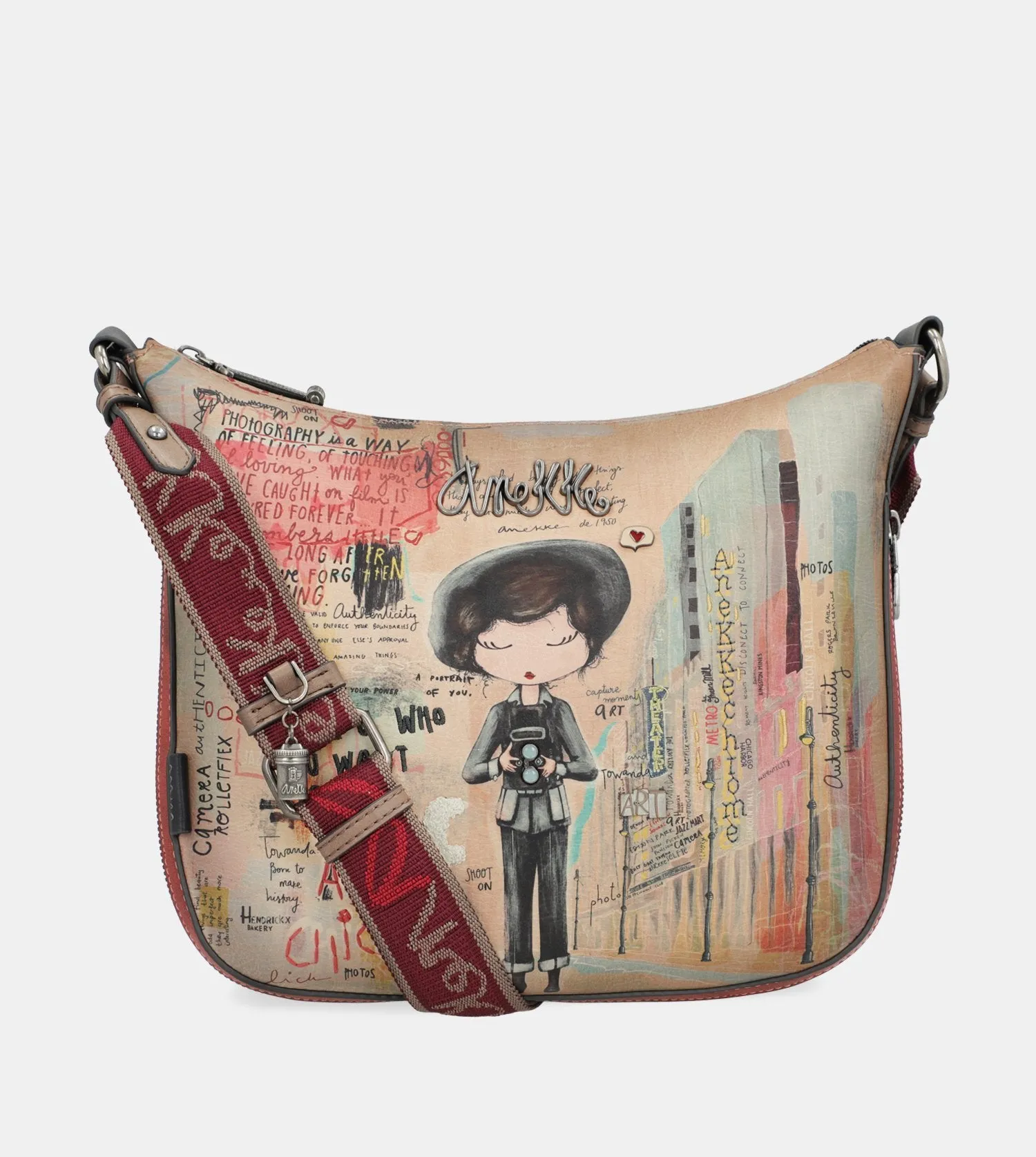 City Art large crossbody bag