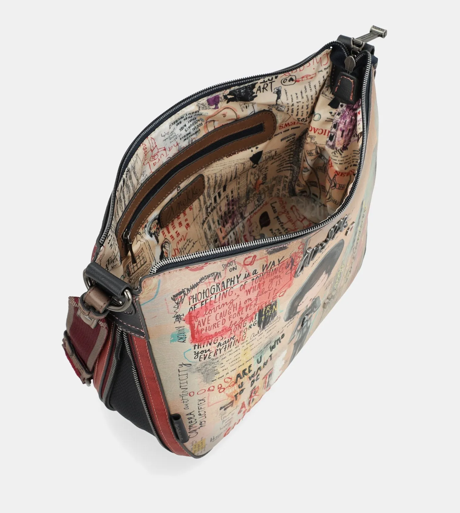 City Art large crossbody bag