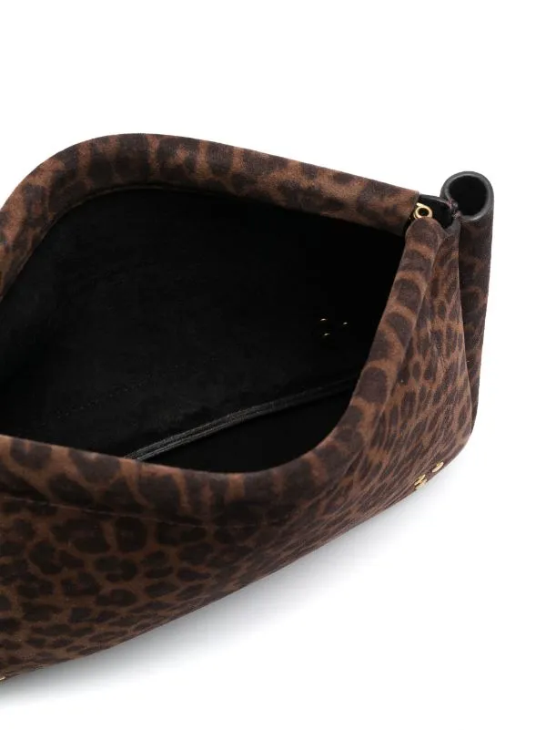 CLAP CLUTCH L LEOPARD - JEROME DREYFUSS