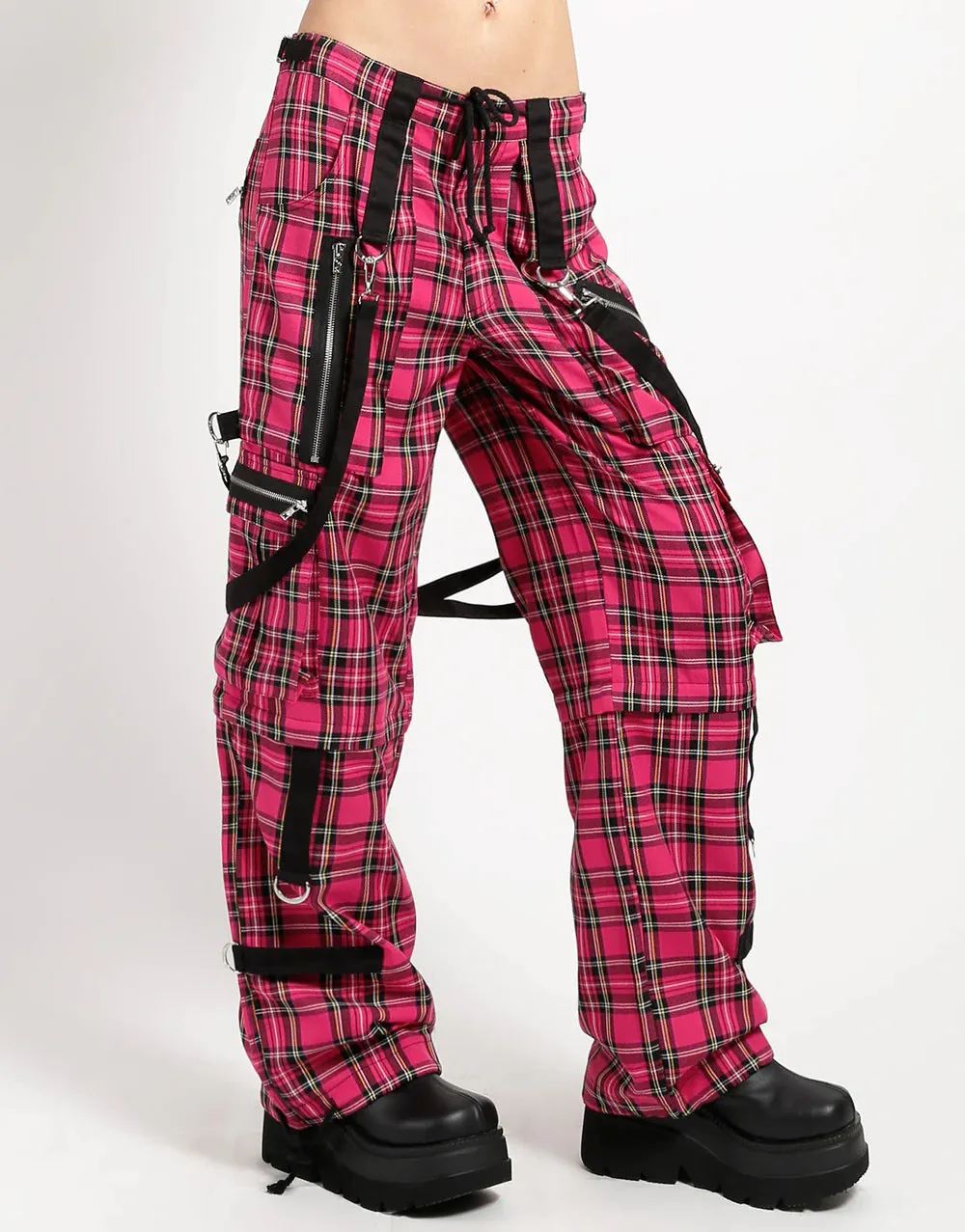 Clash DS Pink Plaid Pants