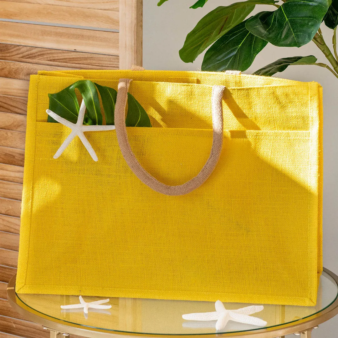 Collecting Crushes Tote Bag, Yellow