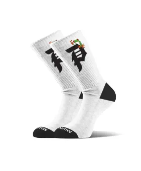 DIRTY P GAMA SOCK WHITE