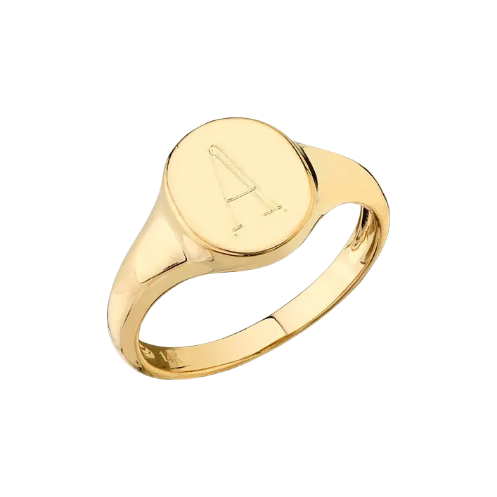 Disc Signet Ring