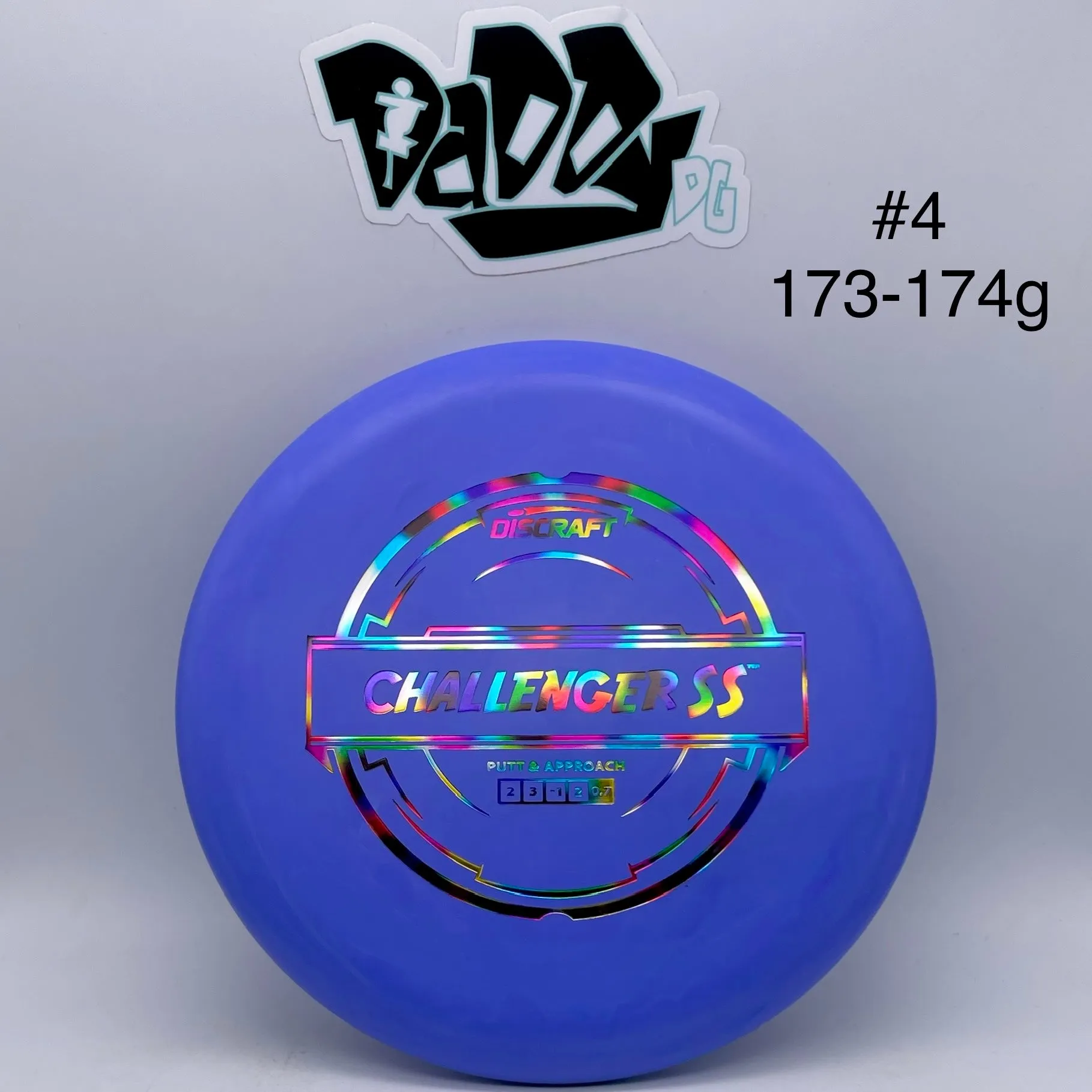 Discraft Challenger SS Putter Line Putt & Approach