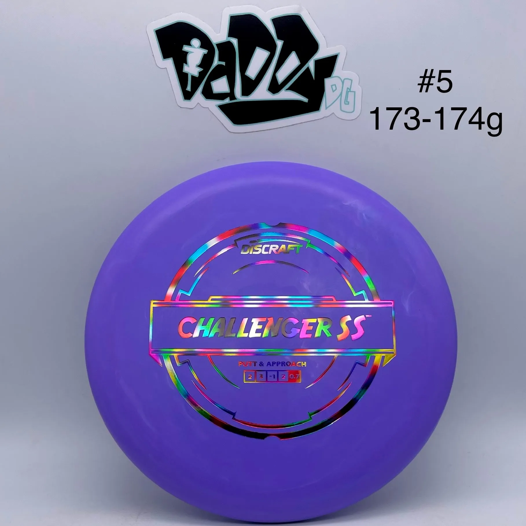 Discraft Challenger SS Putter Line Putt & Approach