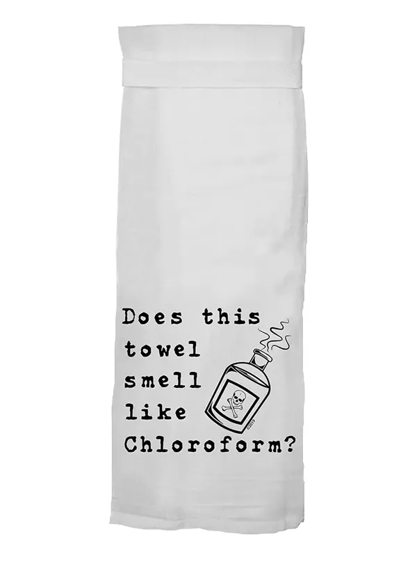 Does This Towel Smell Like Chloroform Kitchen Towel