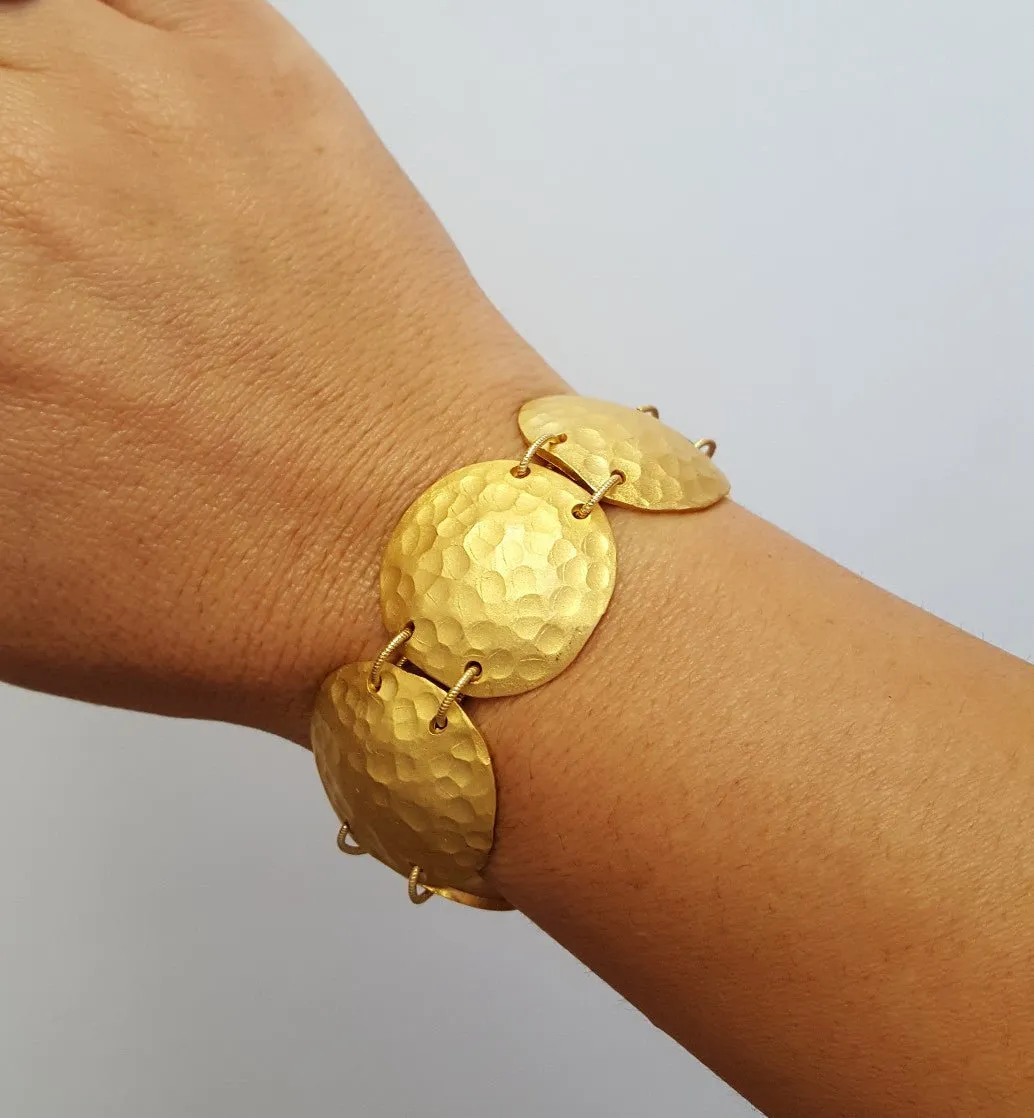 Egyptian Disc Bracelet