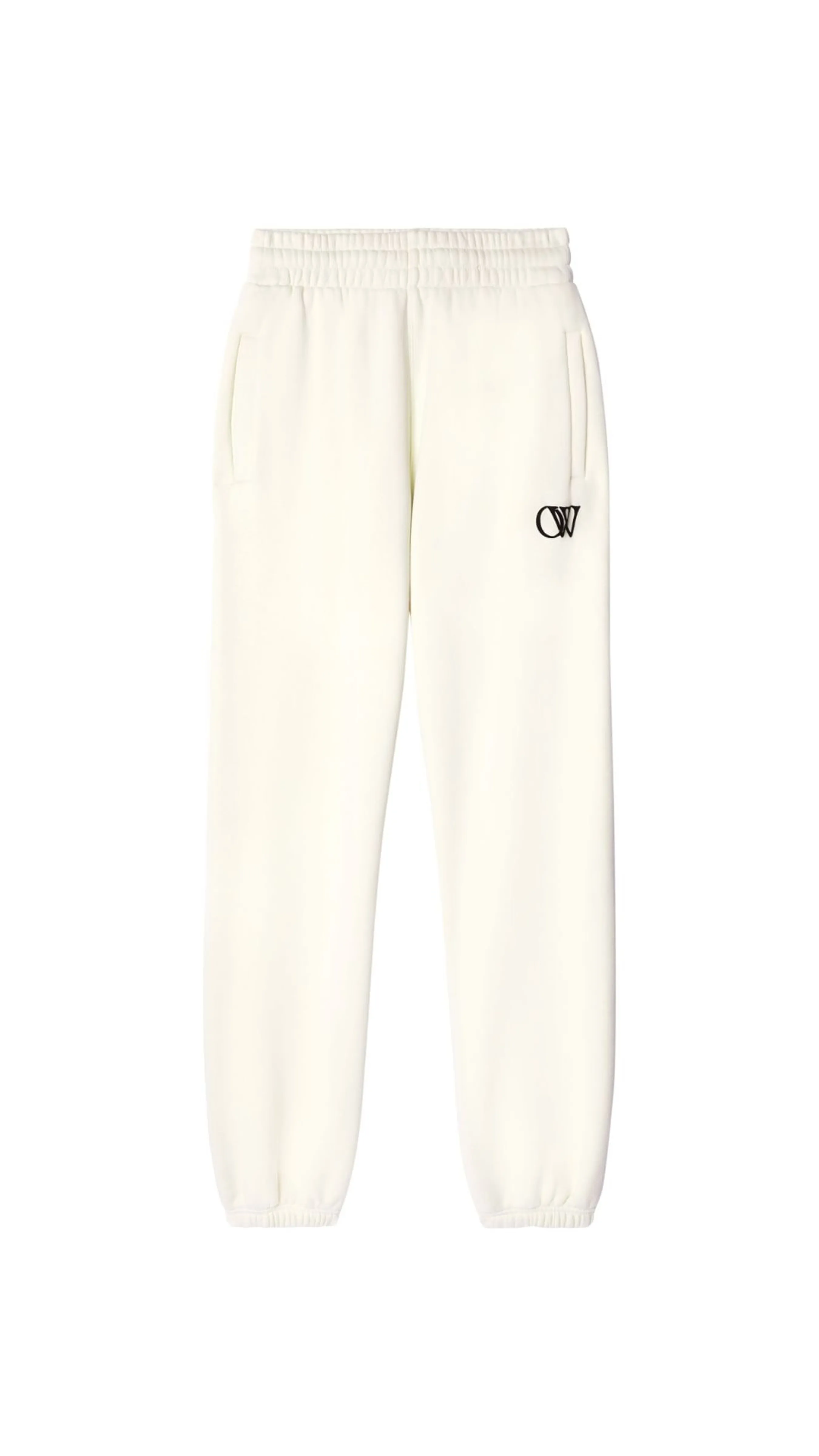 Flock Ow Cuff Sweatpant - Cream