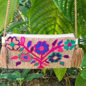 Flowering Tree of Life Clutch Mochila