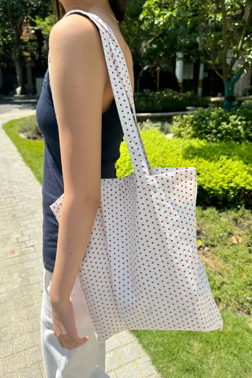 Hearts Tote Bag