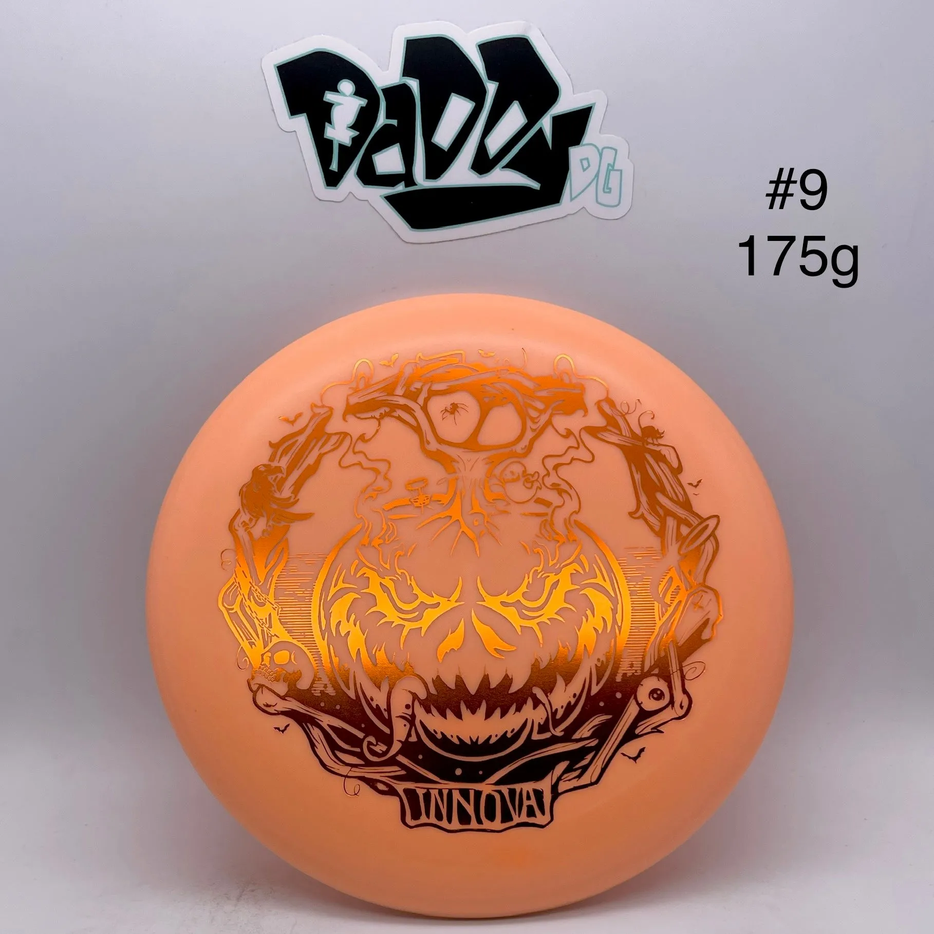 Innova DX Color Glow Aviar 2022 Halloween Pumpkin Stamp