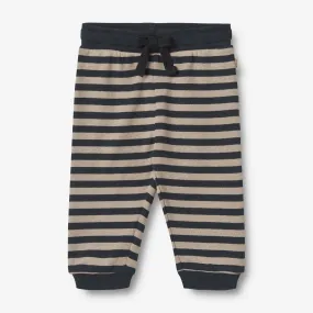 Jersey Pants Leo - navy stripe