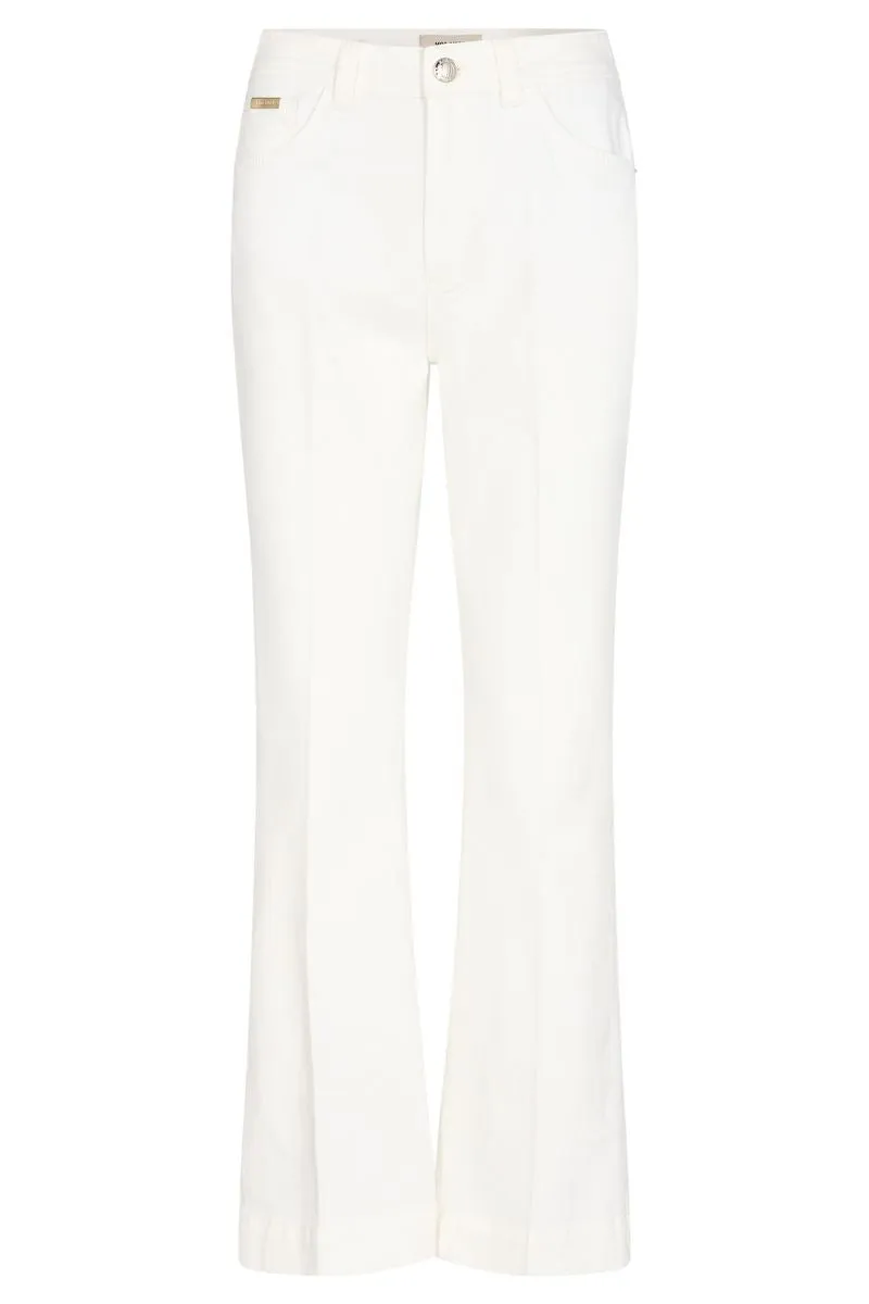 Jessica Spring Pant | White | Bukser fra Mos Mosh