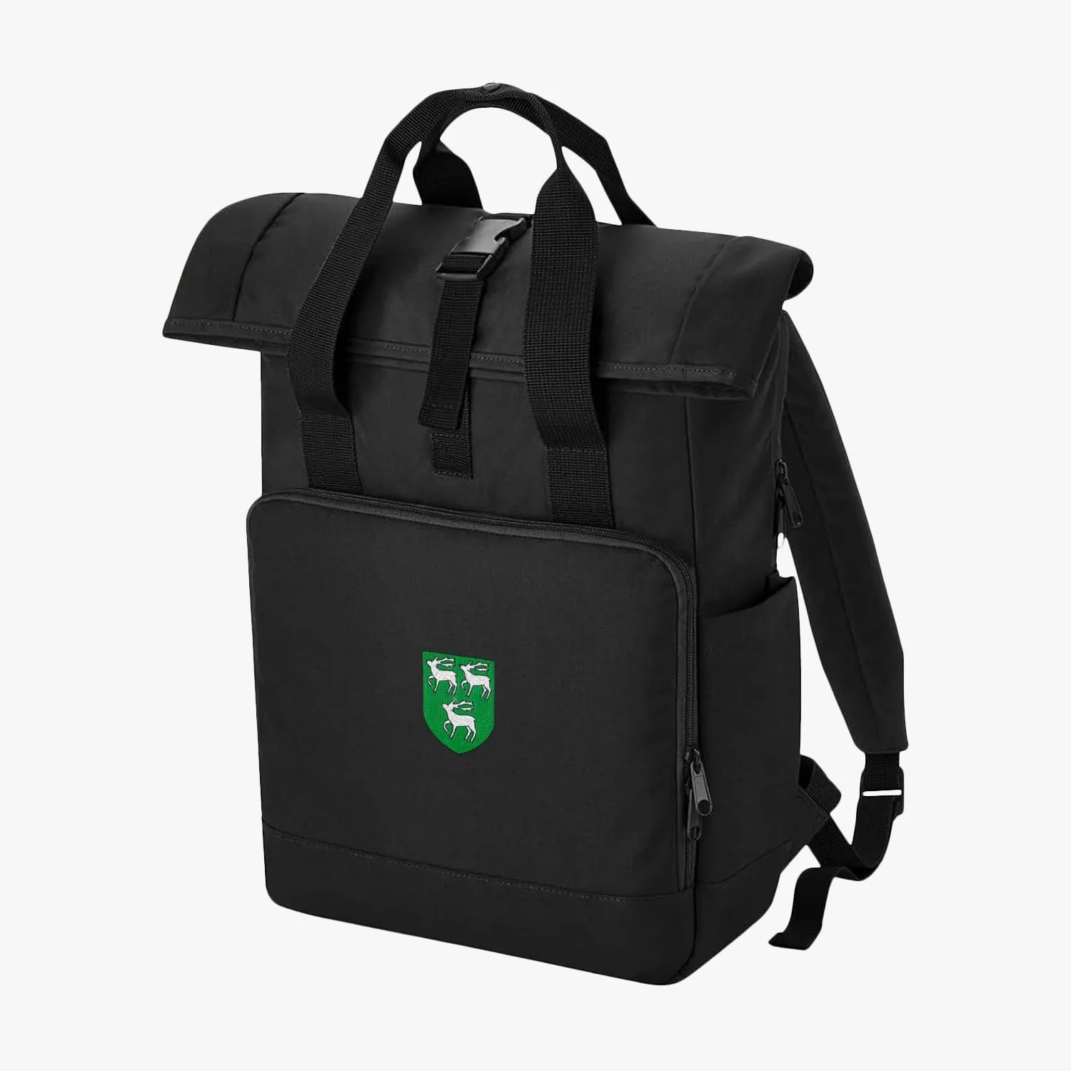 Jesus College Recycled Rolltop Laptop Backpack