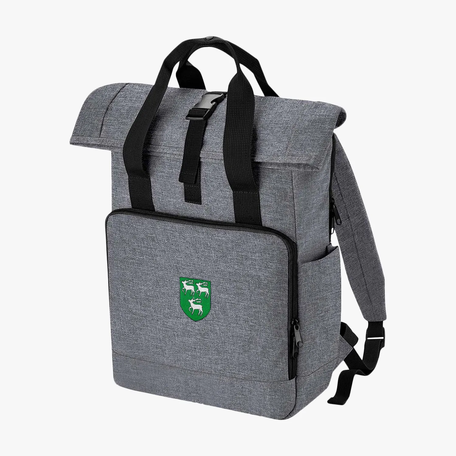 Jesus College Recycled Rolltop Laptop Backpack