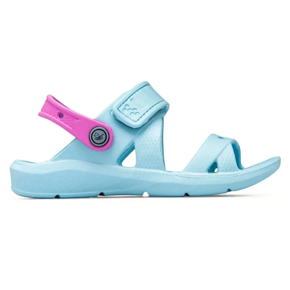 Joybees Sky Blue/Orchid Kids' Adventure Sandal