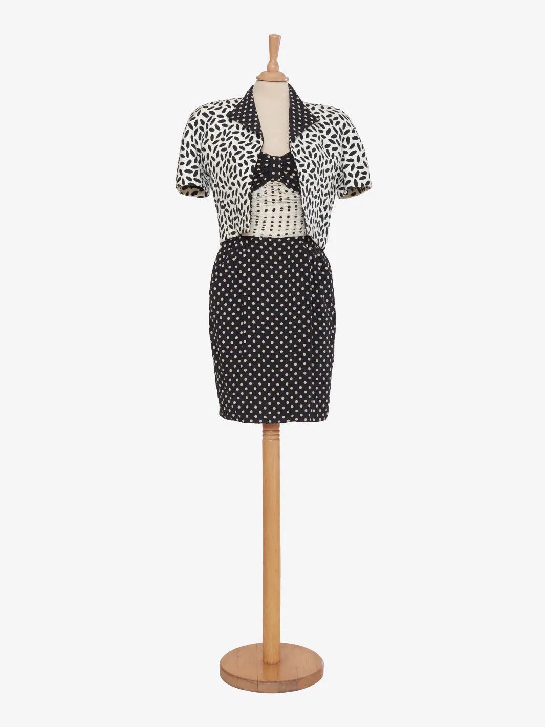 Juanita Sabbadini Polka Dot Suit