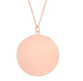 Jumbo Disc Necklace