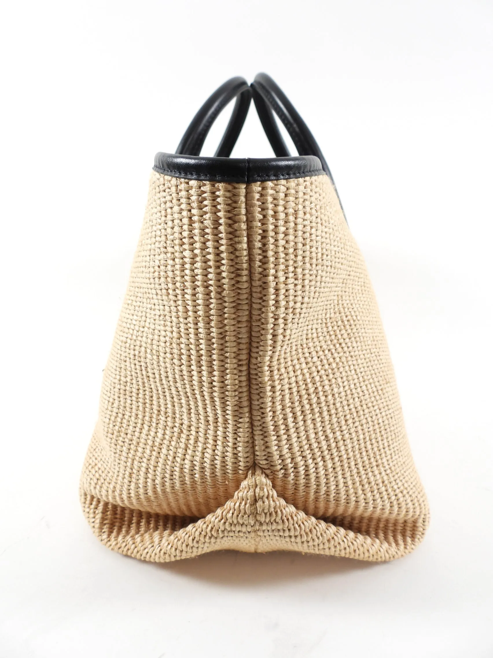 Khaite Large Raffia East West Tote Bag