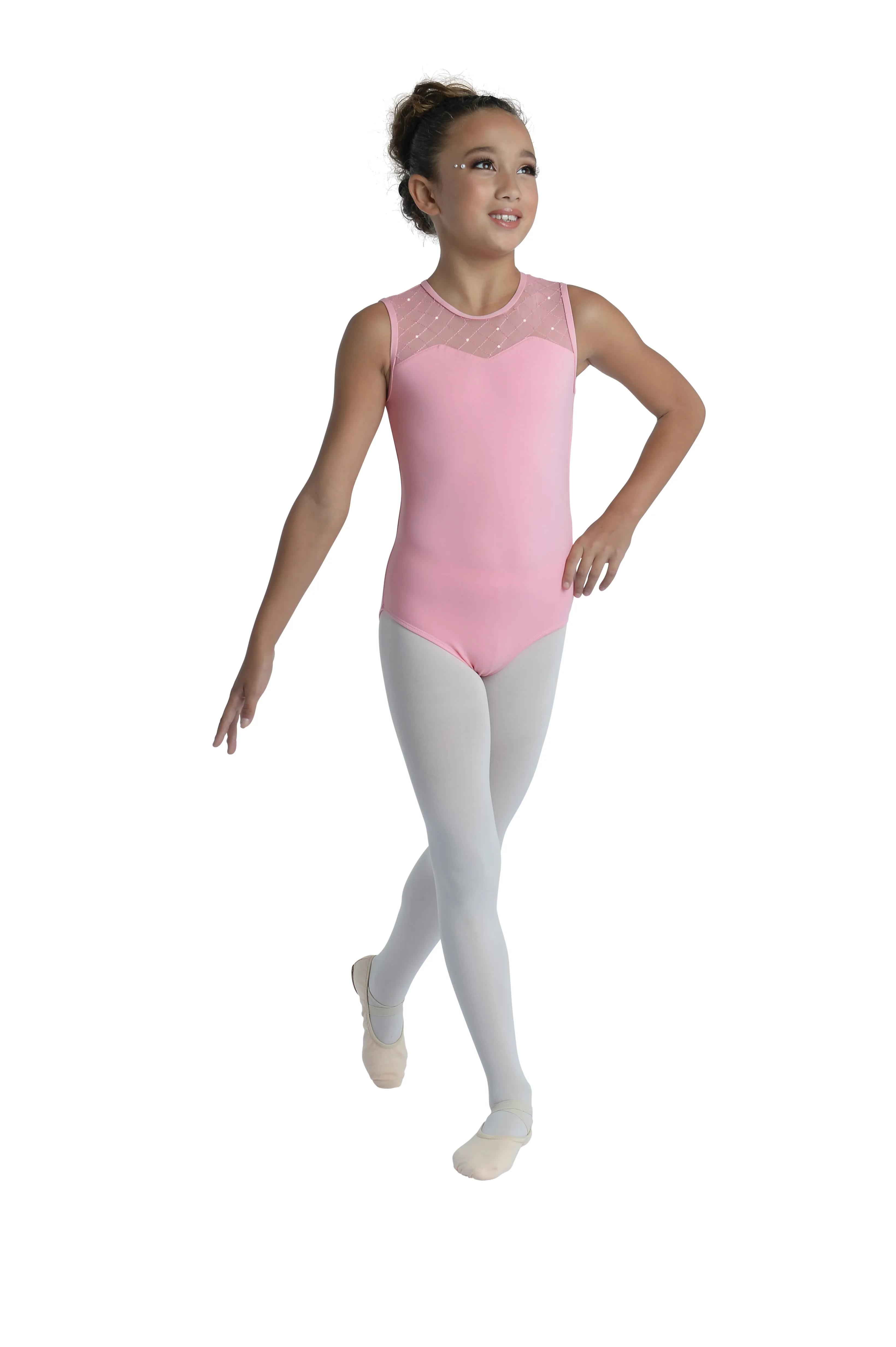 Kids Juliette Sequin Back Leotard