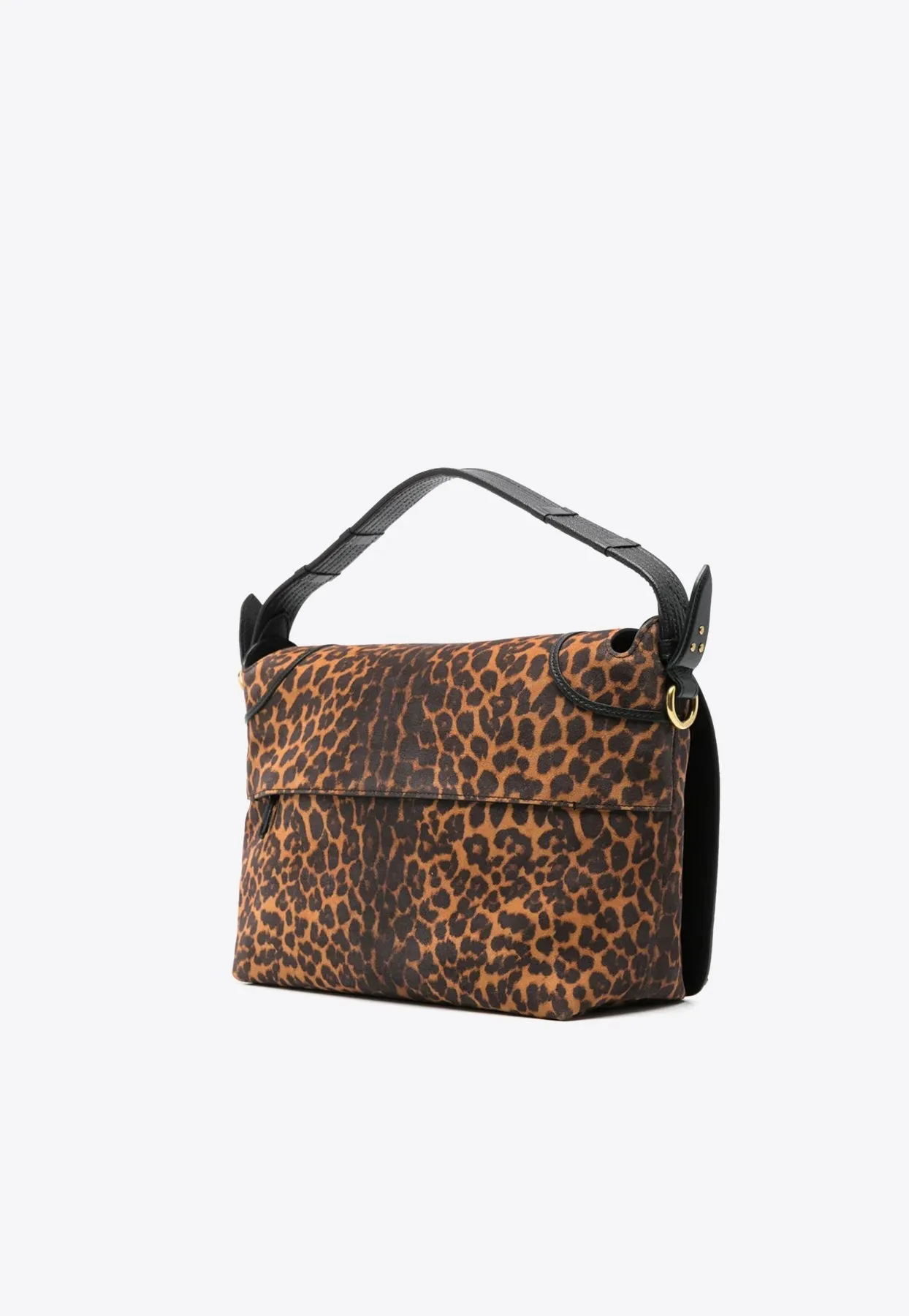 Large Pepito Leopard Print Shoulder Bag