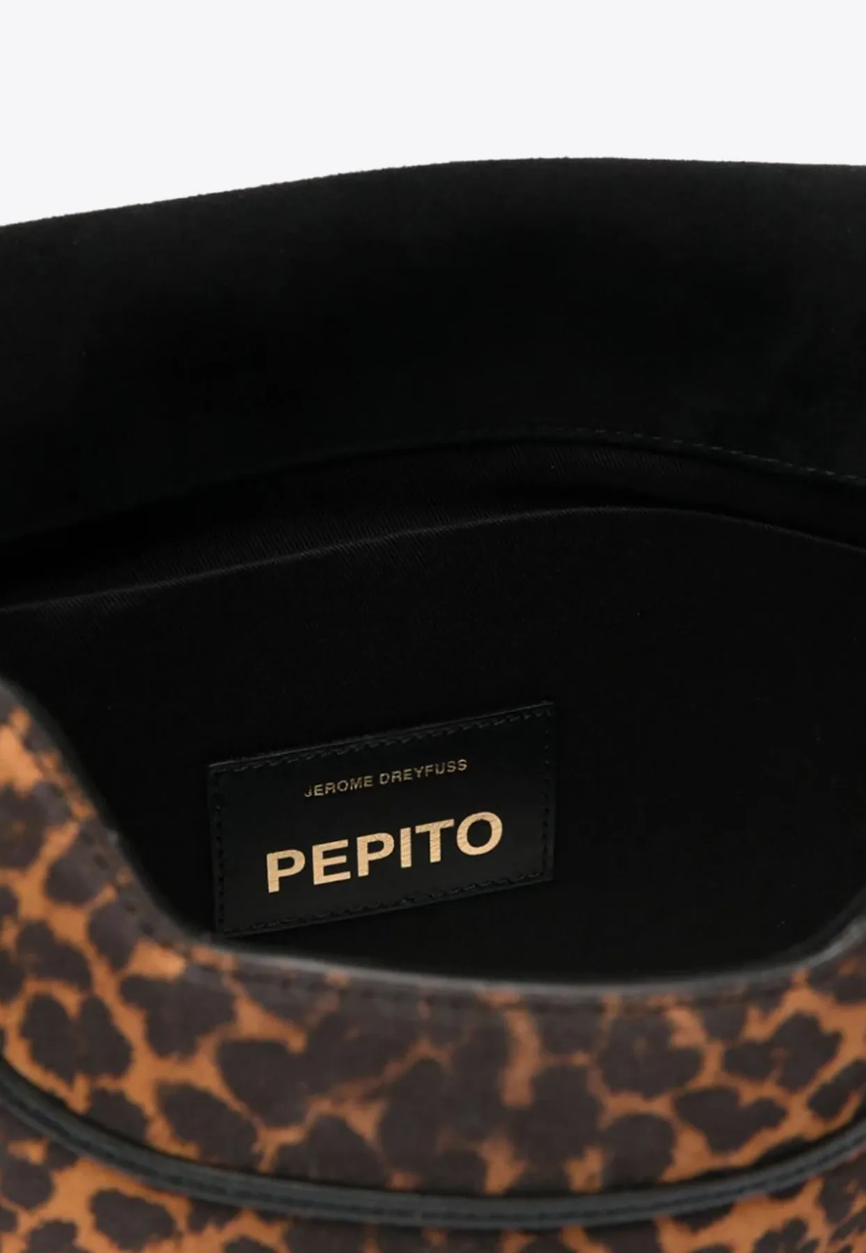 Large Pepito Leopard Print Shoulder Bag