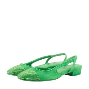 LILA GREEN BALLERINAS