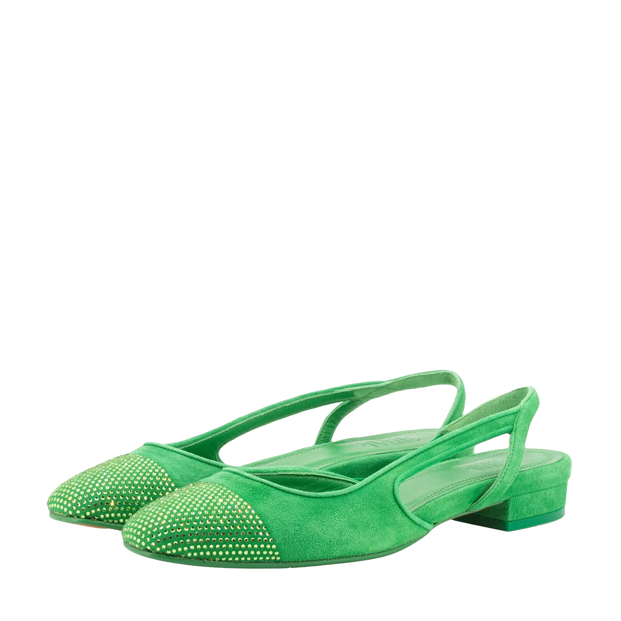 LILA GREEN BALLERINAS